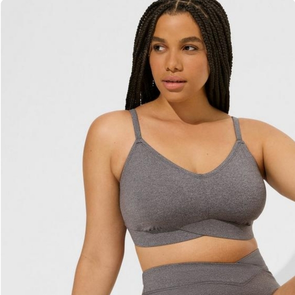 torrid Other - Torrid Lightly Lined Heather Cross Front Bralette